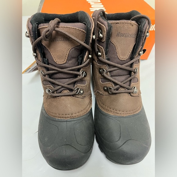 Northside Size 8 Men’s Freestone WaterProof 25F Root Beer Brown 3M Insulated - Picture 1 of 6